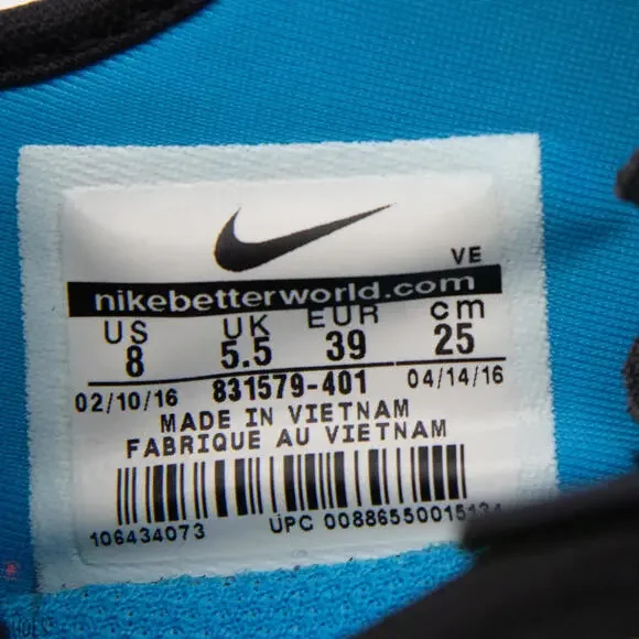 Nike Flex Adapt TR Running Sneaker - Women's Blue Size 8 - Picture 10 of 14